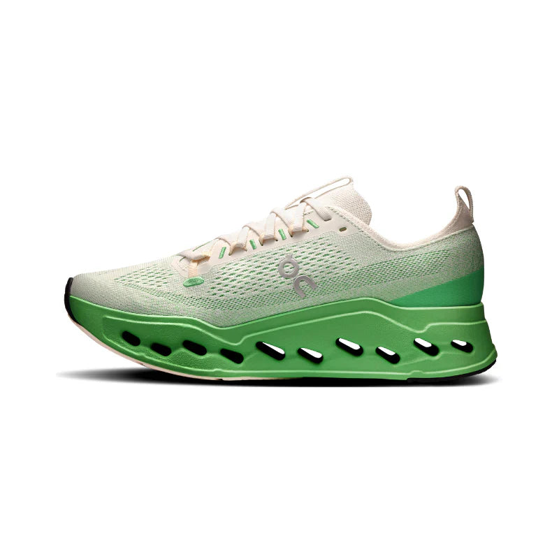 On Running Cloudsurfer max mens ivory honeydew