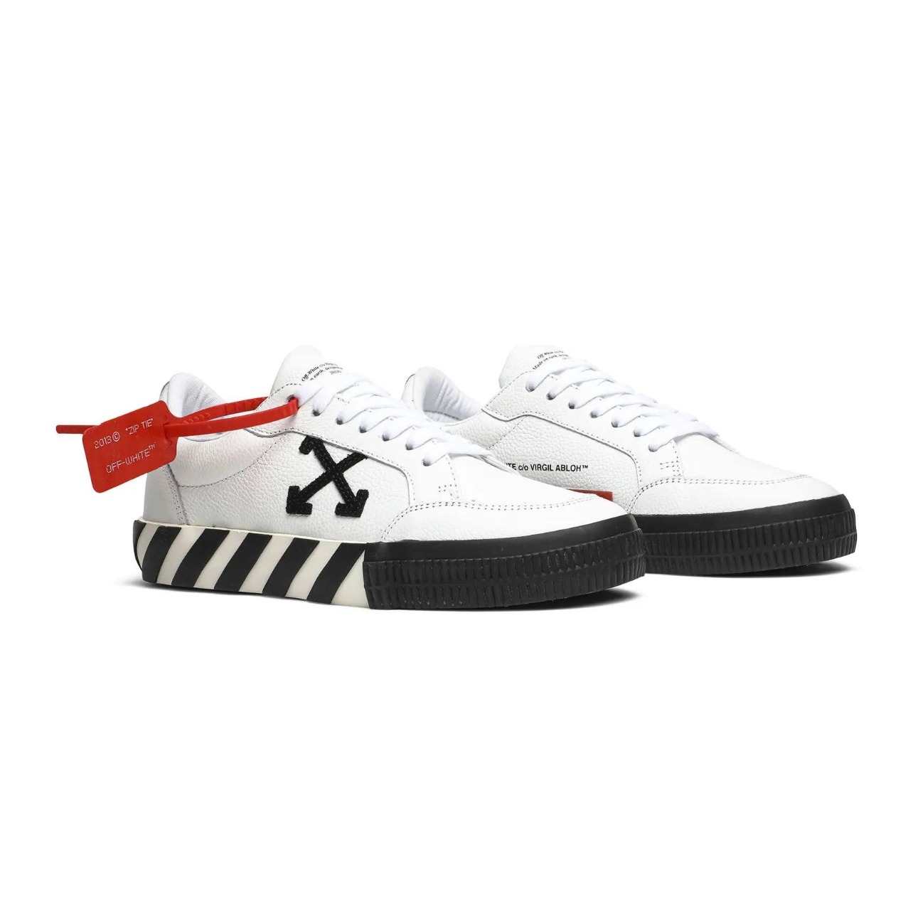 Off-White Vulcanized Low 'White Black'