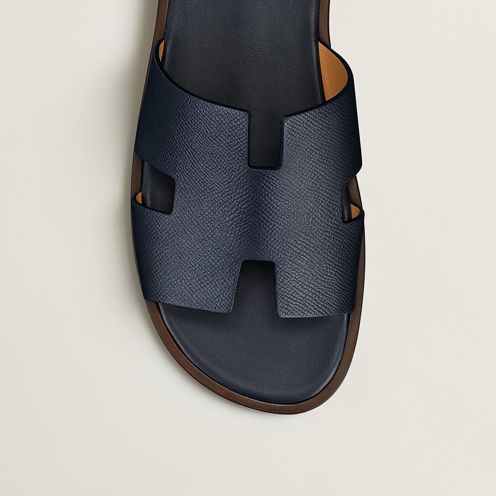 Hermès Izmir sandal 'Marine'