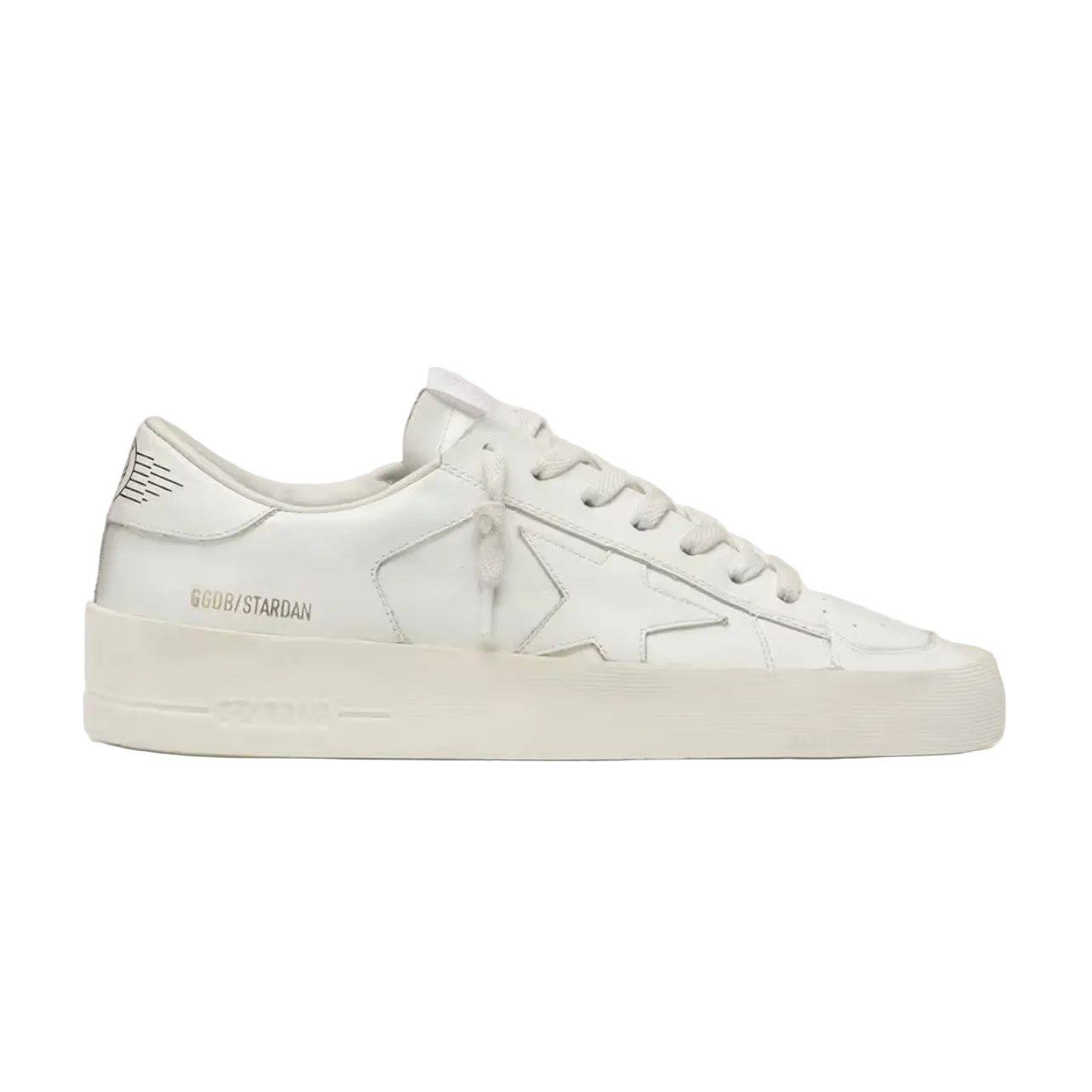 Golden Goose Super-Star Stardan in total white leather(Women's)